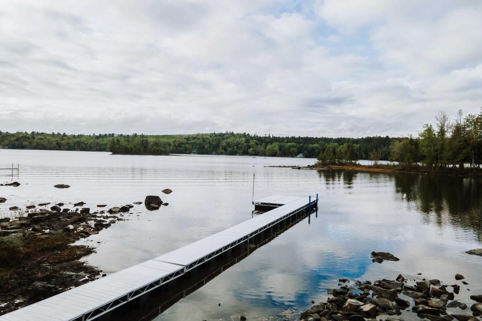 Waterfront Sebec Lake Home With Yard And Fire Pit Dover-Foxcroft المظهر الخارجي الصورة